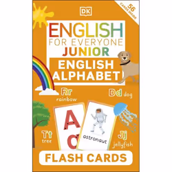 ISBN English for Everyone Junior English Alphabet Flash Cards, Children & teenagers, English, Paperback, 56 pages