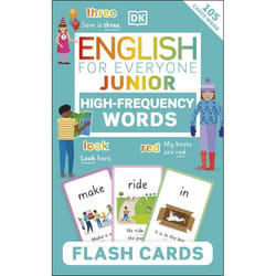 ISBN English for Everyone Junior High-Frequency Words Flash Cards book Children & teenagers Paperback 105 pages