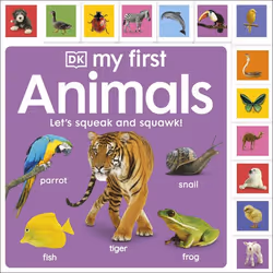 ISBN My First Animals: Let's Squeak and Squawk!, Children & teenagers, English, Hardcover, 28 pages