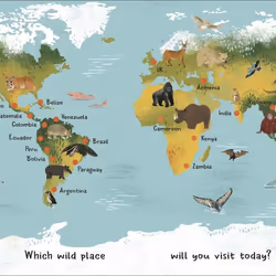 ISBN The World's Wildest Places book Children & teenagers English Hardcover 96 pages