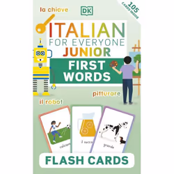 ISBN Italian for Everyone Junior First Words Flash Cards, Children & teenagers, English, Paperback, 105 pages