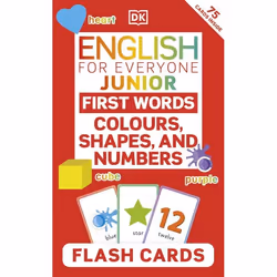 ISBN English for Everyone Junior First Words Colours, Shapes, and Numbers Flash Cards, Children & teenagers, English, Paperba ...