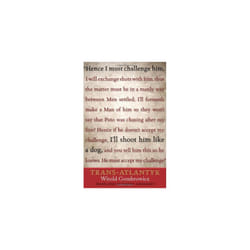 Trans-Atlantyk: An Alternate Translation (The Margellos World Republic of Letters)