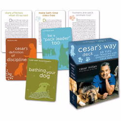 ISBN Cesar’s Way Deck, Cesar Millan, Cards, Potter Style, 08/04/2008, Cards format, 1 pc(s)