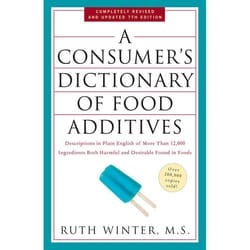 ISBN A Consumer’s Dictionary of Food Additives, 7th Edition