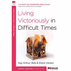 ISBN Living Victoriously in Difficult Times, Paperback, 96 pages