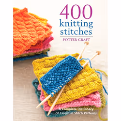 ISBN 400 Knitting Stitches, Paperback, 256 pages