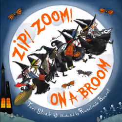 ISBN Zip! Zoom! On a Broom, Children's, English, Hardcover, 40 pages