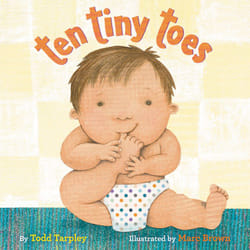 ISBN Ten Tiny Toes book Children's English 28 pages