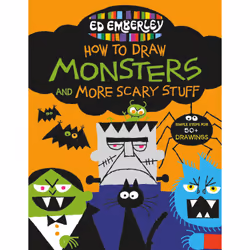 ISBN Ed Emberley's How to Draw Monsters and More Scary Stuff, Children's, English, Paperback, 64 pages
