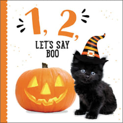 ISBN 1, 2, Let's Say Boo book Children's English 20 pages