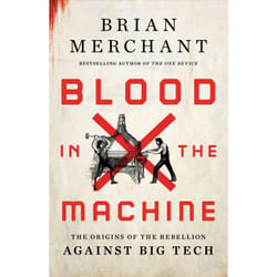 ISBN Blood in the Machine book English Hardcover 368 pages