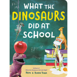 ISBN What the Dinosaurs Did at School book Children's English 24 pages