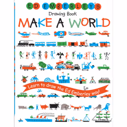 ISBN Ed Emberley's Drawing Book: Make a World, Children's, English, Paperback, 32 pages