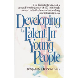 ISBN Developing Talent in Young People
