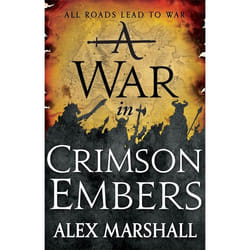Hachette UK A War in Crimson Embers book English Paperback 736 pages
