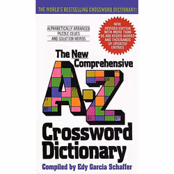 ISBN New Comprehensive A-Z Crossword Dictionary, Mass Market Paperback, 1376 pages