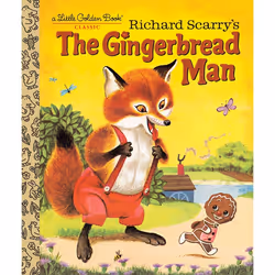 ISBN Richard Scarry’s The Gingerbread Man, English, Hardcover, 24 pages