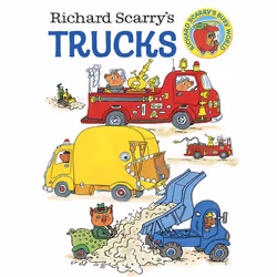 ISBN Richard Scarry’s Trucks, English, Hardcover, 24 pages