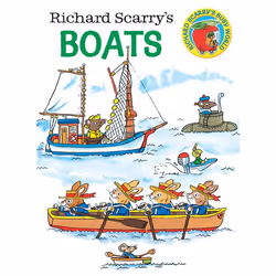 ISBN Richard Scarry’s Boats, English, Hardcover, 24 pages
