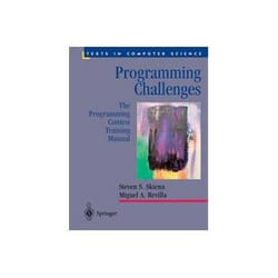 ISBN Programming Challenges: The Programming Contest Training Manual book Computing & Internet English 359 pages