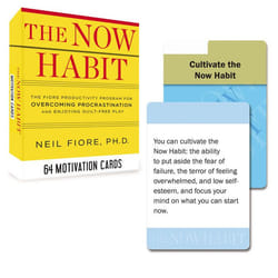 ISBN The Now Habit: 64 Motivation Cards