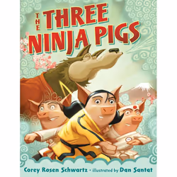 ISBN The Three Ninja Pigs, English, Hardcover, 40 pages