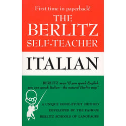 ISBN The Berlitz Self-Teacher — Italian