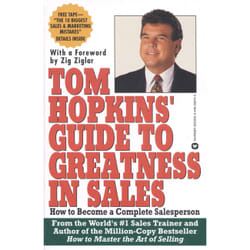 ISBN Tom Hopkins Guide to Greatness in Sales book Business & finance English Paperback