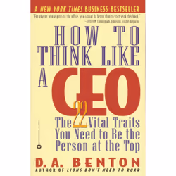 ISBN How to Think Like a CEO, Economy, English, Paperback, 480 pages