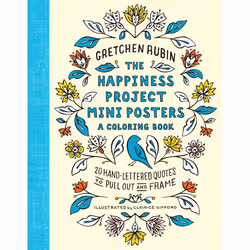 ISBN The Happiness Project Mini Posters: A Coloring Book, 42 pages
