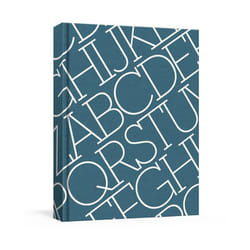 ISBN House Industries Indigo Linen Journal