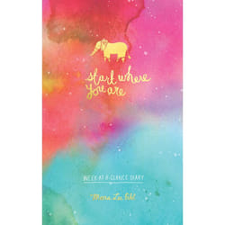 ISBN Start Where You Are Week-at-a-Glance Diary