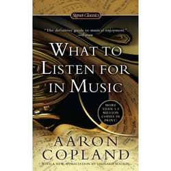 ISBN What to Listen For in Music
