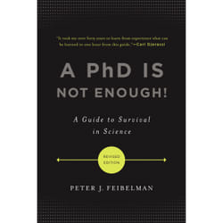 ISBN A PhD Is Not Enough! book Educational English Paperback 176 pages