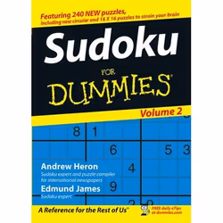 ISBN Sudoku For Dummies, Volume 2, English, Paperback, 336 pages