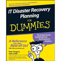 ISBN IT Disaster Recovery Planning For Dummies, English, Paperback, 388 pages
