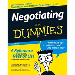 ISBN Negotiating For Dummies, 2nd Edition, English, Paperback, 384 pages