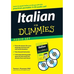 ISBN Italian For Dummies Audio Set