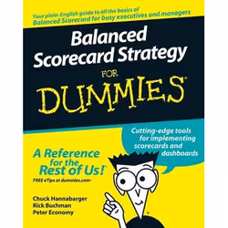 ISBN Balanced Scorecard Strategy For Dummies, English, Paperback, 388 pages
