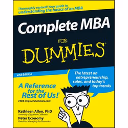 ISBN Complete MBA For Dummies, 2nd Edition, English, Paperback, 432 pages