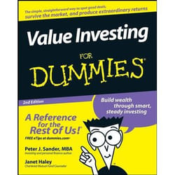 ISBN Value Investing For Dummies, 2nd Edition