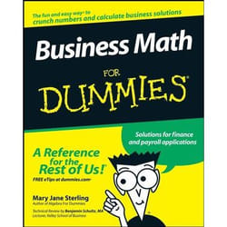 ISBN Business Math For Dummies