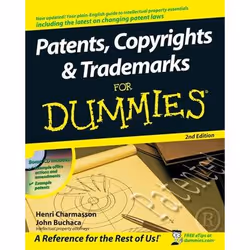 ISBN Patents, Copyrights and Trademarks For Dummies, 2nd Edition, English, Paperback, 384 pages