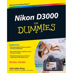 Wiley Nikon D3000 For Dummies, Photography, 336 pages