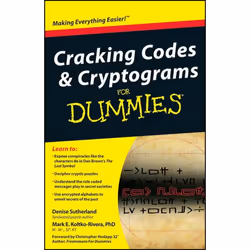 ISBN Cracking Codes and Cryptograms For Dummies, English, Paperback, 342 pages