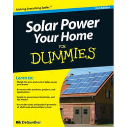 ISBN Solar Power Your Home For Dummies, 2nd Edition