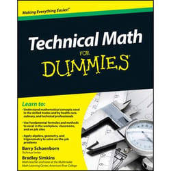 ISBN Technical Math For Dummies
