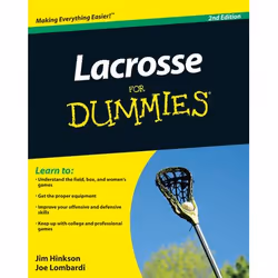 ISBN Lacrosse For Dummies, 2nd Edition, English, Paperback, 360 pages