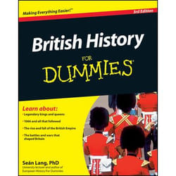 ISBN British History For Dummies, 3rd Edition
